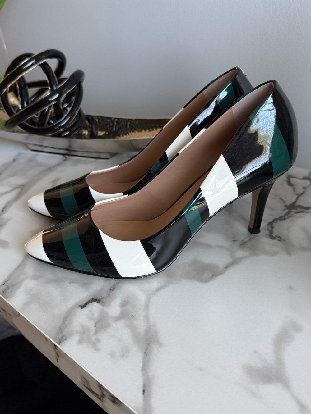 INC International Concepts Striped Pumps